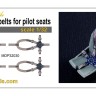 Metallic Details P32030 Sikorsky UH-60 seat belts for pilot seats 1/32