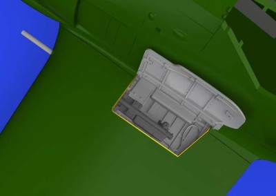 Eduard 648356 Fw 190A wingroot gun bays 1/48