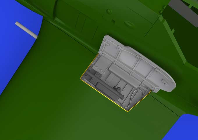 Eduard 648356 Fw 190A wingroot gun bays 1/48