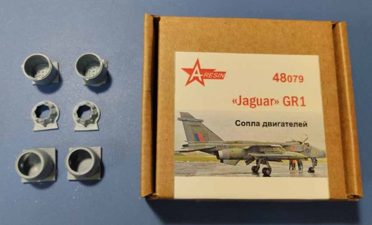 A-resin 48079 Jaguar  Gr. I - сопла двигателей 1/48
