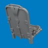 Eduard 672448 BRASSIN P-51D seat w/ integ.seatbelts (ARMA) 1/72