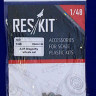 Reskit RS48-0168 A-37 Dragonfly wheels set 1/48