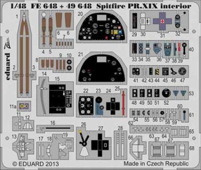 Eduard 49648 Spitfire PR.XIX S.A.