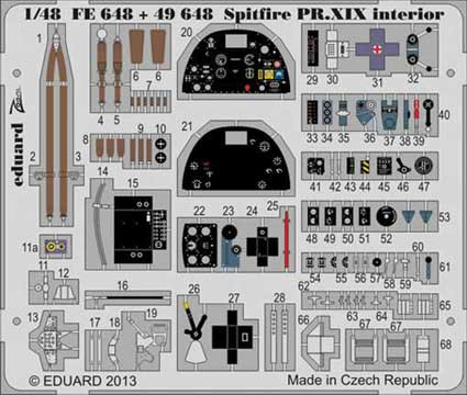 Eduard 49648 Spitfire PR.XIX S.A.