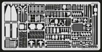 Eduard 28017 1/48 CARRIER MK.II фототравление БТТ