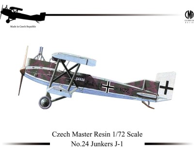 CZECHMASTER CMR-72024 1/72 Junkers J-1 (w/o decals)