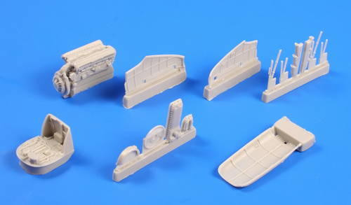 CMK 4289 Spitfire Mk. Vb - engine set for TAM 1/48