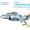 Quinta studio QD48291 AV-8A Early (Kinetic) 1/48