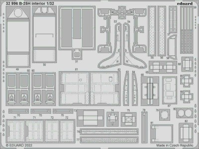 Eduard 32996 SET B-25H interior (HKM) 1/32
