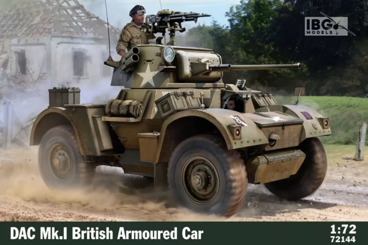 IBG Models 72144 DAC Mk.I British Armoured Car 1/72