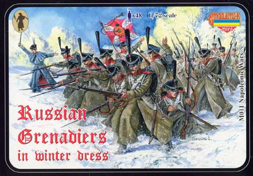 Strelets M011 Русские гренадеры (зима) 1812