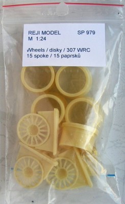 Reji Model 979 Wheels 15 spoke (307 WRC) 1/24