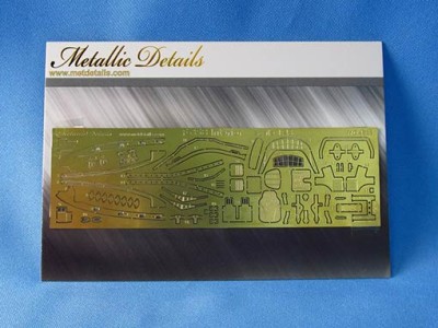 Metallic Details MD4835 Lockheed-Martin F-35B Lightning II (58*140 and 112*140 mm) interior detailing set. 1/48