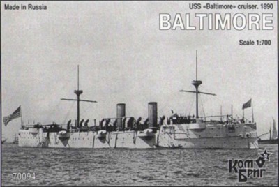 Combrig 70094 USS Baltimore Cruiser, 1890 1/700