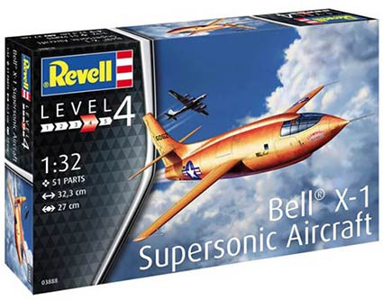 Revell 03888 Экспериментальный самолёт Bell X-1 (1-ый сверхзвуковой самолёт) (REVELL) 1/32
