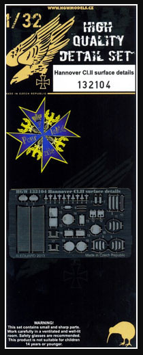 HGW 132104 Hannover Cl.II Surface Details 1/32