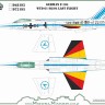 Model Maker Decals D72195 German Lockheed F-104G Starfighter WTD 61 98/04 Last Flight 1/72