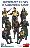 Miniart 49026 Luftwaffe Pilots and Command Staff (8 fig.) 1/48
