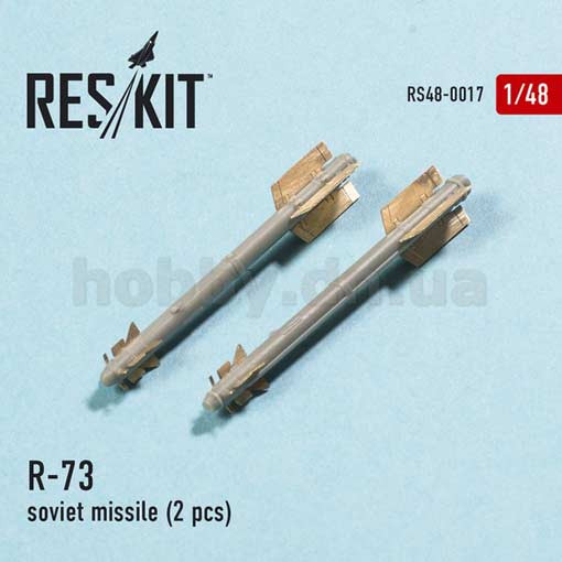 ResKit RS48-0017 R-73 soviet missile (2 pcs) 1/48