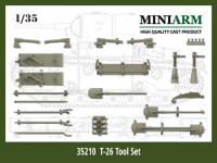 Miniarm 35210 Шанцевый инструмент для советских легких танков 1:35