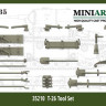 Miniarm 35210 Шанцевый инструмент для советских легких танков 1:35