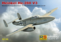 RS Model 92149 He-280 with HeS engine 1/72