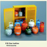 Plus model 518 1/35 Gas bottles (resin set, PE & decals)