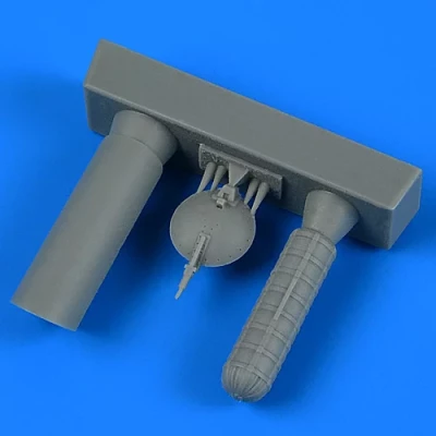 QuickBoost QB49050 Su-25 Frogfoot open airbrake parachute (ZVE) 1/48