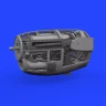 Eduard 648982 BRASSIN P-38J right engine PRINT (TAM) 1/48