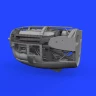 Eduard 648982 BRASSIN P-38J right engine PRINT (TAM) 1/48