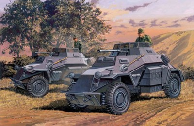 Dragon 7393 1/72 Sd.Kfz. 222 le. Pz.Sp.Wg. (2 cm)