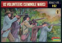 Strelets STRM161 US Volunteers (Seminole Wars) 1/72