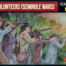 Strelets STRM161 US Volunteers (Seminole Wars) 1/72