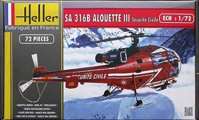 Heller 80289 Алуэтт SECURITIE 1/72