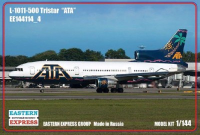 Восточный Экспресс 144114-4 Авиалайнер L-1011-500 Tristar ATA 1/144