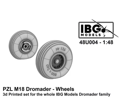 IBG U4804 PZL M18 Dromader - Wheels (IBG) 1/48