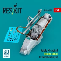 Reskit U48480 Rafale M cockpit - Detailed edition (REV/ACAD 1/48