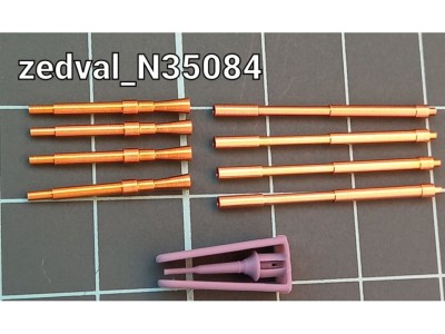 Zedval N35084 Набор деталей для ЗСУ 4х23 &quot;Шилка&quot; 1/35