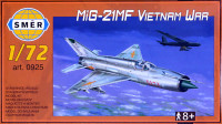 Smer 925 MiG-21MF Vietnam War (2x camo) 1/72