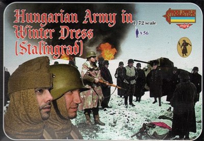 Strelets STRM083 Hungarian Army (WWII) in Winter Dress (Stalingrad) 1/72