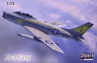Sword 72108 FJ-3 Fury (3x camo) 1/72