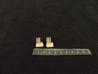 Metallic Details MDR7290 Bristol Blenheim propeller set (designed to be used with Airfix kits)(3d-printed) 1/72