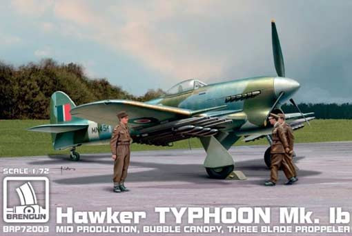 Brengun BRP72003 Typhoon Mk.Ib mid prod./ three blade prop. 1/72