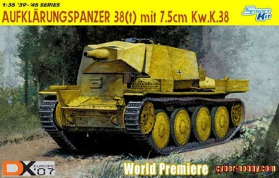 Dragon 6310 Aufkl.Pz 38(t) mit 7.5 cm KwK 1/35
