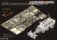Voyager Model PE351106 Modern US M1235 MAXXPRO Dash DXM w/Spark II Mine Roller Upgrade Set(PANDA HOBBY PH35044) 1/35