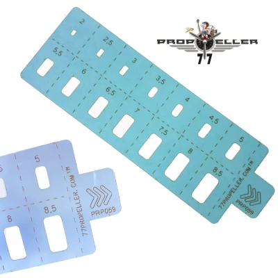 77 Propeller 77PRP059 Airbrush Stencils Scribing and Spray Masking No.4