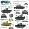 Star Decals 35-C1037 Befehlspanzer. Bef Pz.Kpfw.III Ausf.D1/Ausf.E/Ausf.H. [Befehlspanzer (2). German Command, Control and Observation Tanks] 1/35