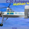 Lf Model P7290 C.30 Autogyro Military users (5x camo) 1/72