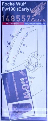 HGW 148557 Seatbelts Focke Wulf Fw190 early (laser) 1/48