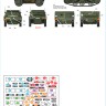 Star Decals 35-C1168 Commonwealth mix - Korean War 1950-53. Churchill Crocodile, Universal Carrier, Cromwell VII, Dingo SC and Jeep 1/35
